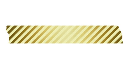 マスキングテープストライプ(ゴールド)