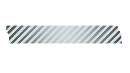 マスキングテープストライプ(シルバー)