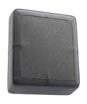 Square EVA foam balance cushion with washable cover.