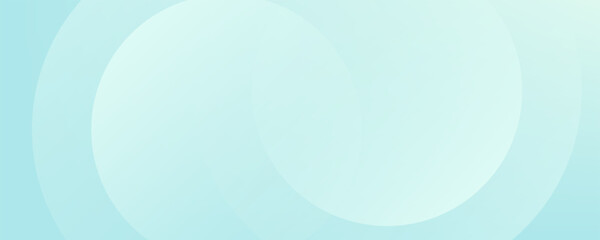 Obraz premium Minimalist banner background. Green and blue gradations.Circle geometric background. Simple design. Vector. EPS 10