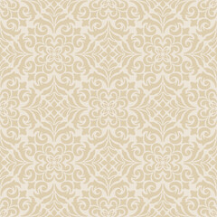 gold floral damask wallpaper with a seamless floral damask scroll  vector design for wallpaper, Fabric, Branding, Packaging, Invitations, Wedding, elegant damask pattern background