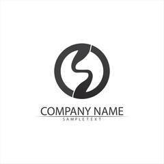 Business corporate S letter logo