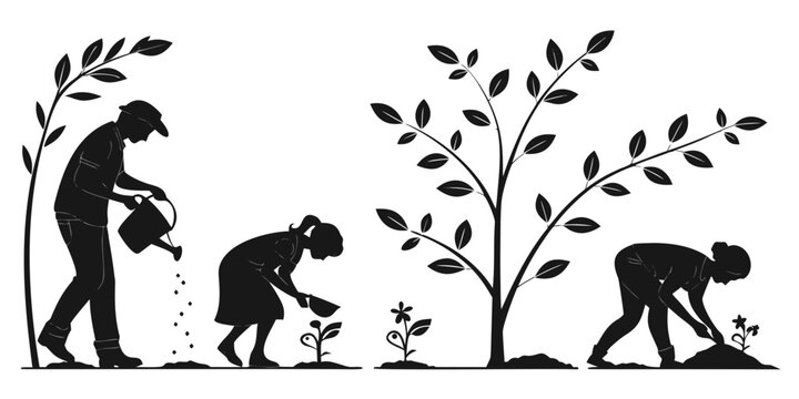 Evolution of humans from apes to modern day Vector