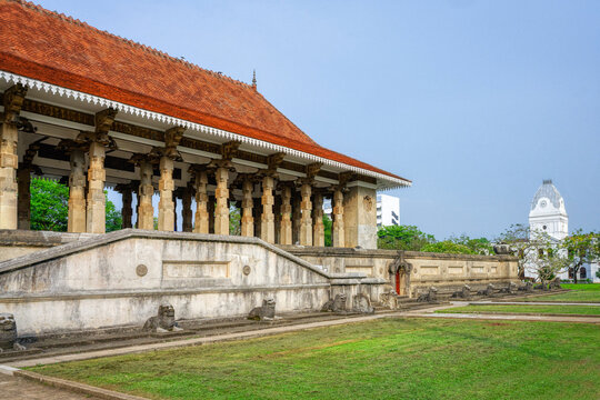 Independence Memorial Hall in Cinnamon Gardens, Colombo, Sri Lanka