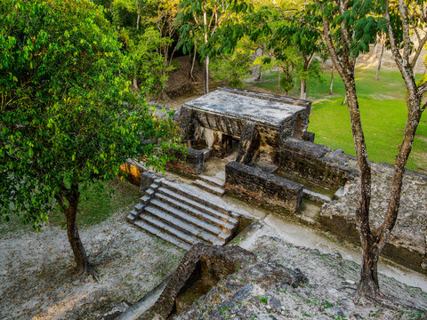 Cahal Pech Archaeological Reserve, San Ignacio, Cayo District, Belize