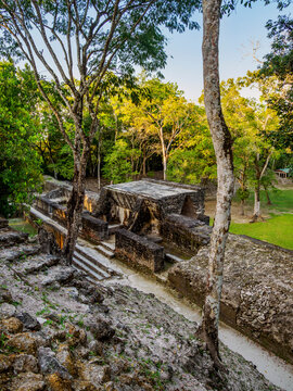 Cahal Pech Archaeological Reserve, San Ignacio, Cayo District, Belize