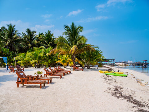Caye Caulker Village Beach, Caye Caulker, Belize District, Belize