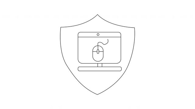 Cybersecurity Shield - Protecting Your Digital World with Technology.