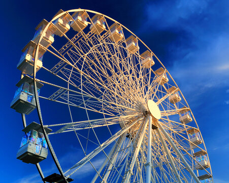Parkers Piece Ferris Wheel, (Cambridge Wheel), Cambridge, England, UK