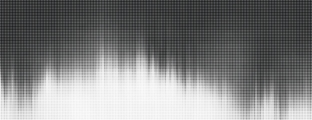 Abstract blue grid pattern with gradient and halftone effect © Papia Sharmen 