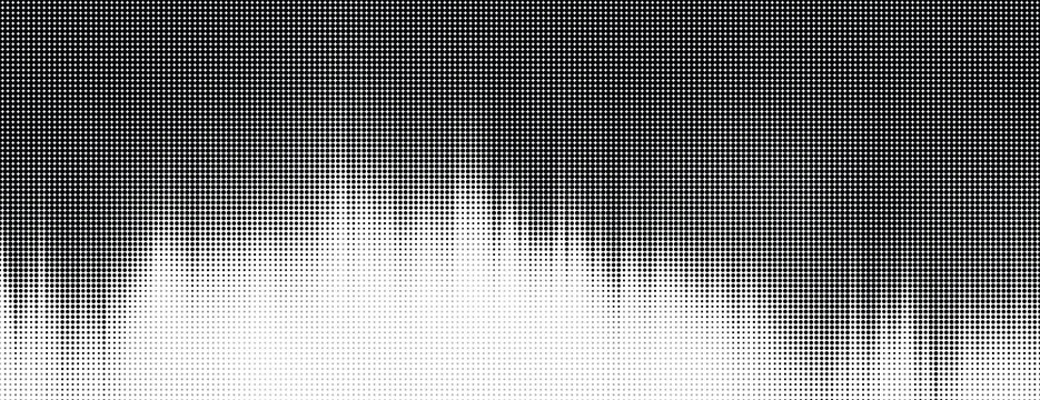 Abstract blue grid pattern with gradient and halftone effect