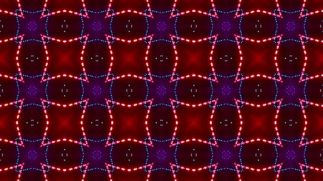 Kaleidoscope overlay for videos, streams, and content creation. Eye-catching animated background perfect for intros and stream scenes. Seamless loop. 4K.