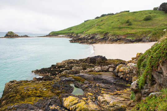 Belvoir Bay on the East coast of Herm Island, Bailiwick of Guernsey, United Kingdom