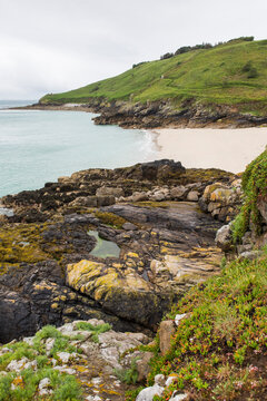 Belvoir Bay on the East coast of Herm Island, Bailiwick of Guernsey, United Kingdom