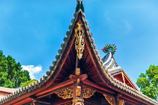 Dingguang Temple, aka White Pagoda Temple, Fuzhou, Fujian Province, China
