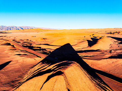 Clay hills of the Labyrinth desert, Puna, Salta, Argentina