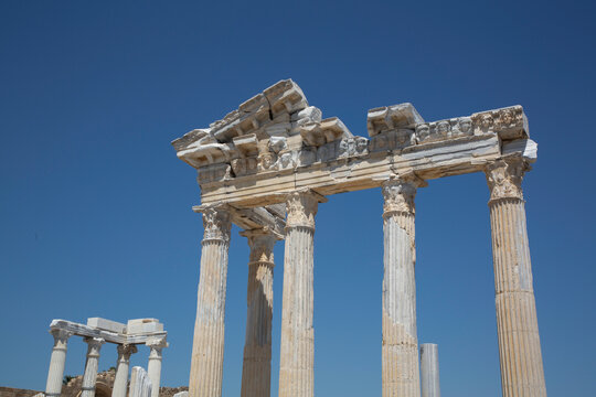 Temple of Apollo (2nd Century AD), Side, Antalya, Turkey