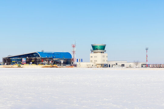 Landscape with Suceava Airport - Romania