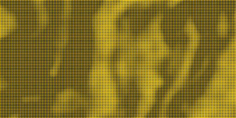 Black and yellow halftone texture background with modern tire style.eps10