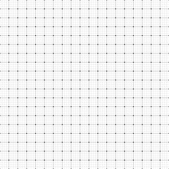 Square sheet with fine grid markings for drawing. Simple black and white vector isolated on white background