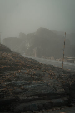 Subida para a serra da estrela 