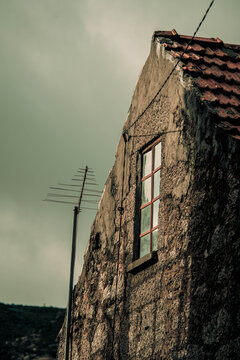 Cassa abandonada na aldeia 