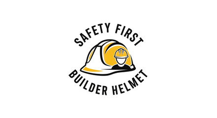 Builder Helmet Safety First Logo.