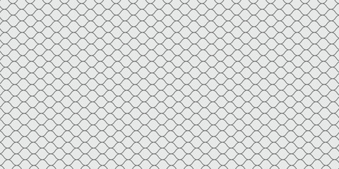 Curved net pattern. Seamless design for sportswear or equipment like soccer goals, volleyball nets, basketball hoops, hockey nets, and athletic gear. © rezel