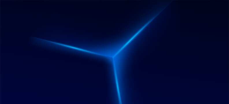 Blue and black abstract polygon luxury background vector,technology innovation background eps 10