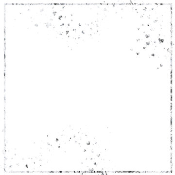 Silver hearts grunge frame for your text for Wedding greeting card and invitation. Shiny silver hearts Glitter Luxury Background design PNG. confetti hearts.