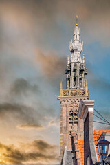 Fototapeta premium Edam is a small town in the Netherlands belonging to the commune of Edam-Volendam, north of Amsterdam, in the province of North Holland.