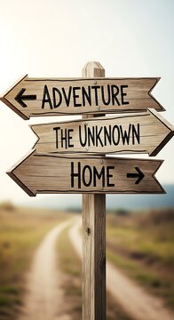 Crossroads of Life - Adventure, the Unknown, and the Comfort of Home.
