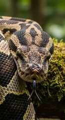 Obraz premium Snake portrait.