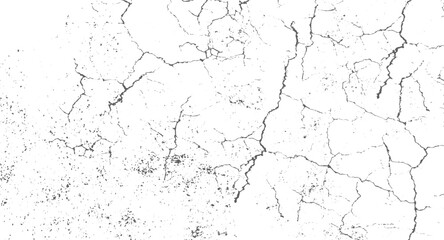 Fototapeta premium Abstract Monochrome Grunge Background, Black and White Scratch Texture, Retro Distressed Design.