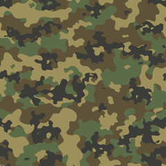  Trendy camouflage seamless military background classic print