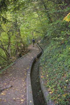 Schenner Waalweg, Schenna, South Tyrol, Italy