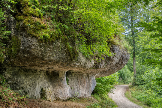 Entenstein im Klumpertal in der Fr&auml;nkischen Schweiz