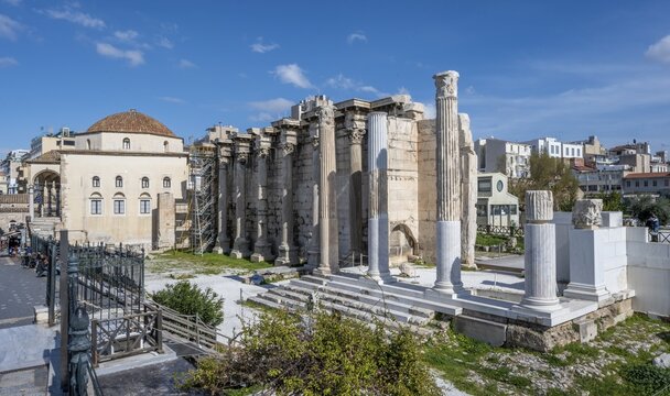 Hadrian's Library, Athens, Attica, Greece