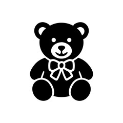 Obraz premium Plush Comfort Teddy Bear Icon