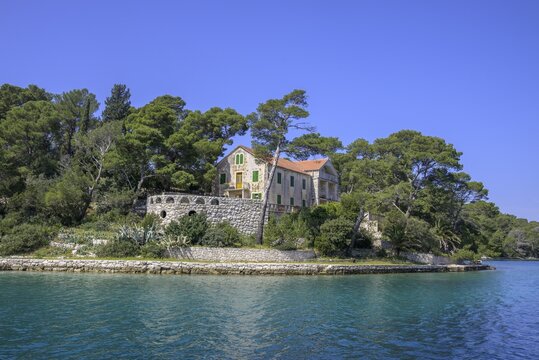 Villa Jezero, Mljet Island, Dubrovnik-Neretva County, Croatia