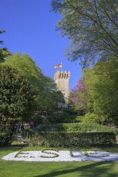 Castello Carrarese and Park, Este, Province of Padua, Italy