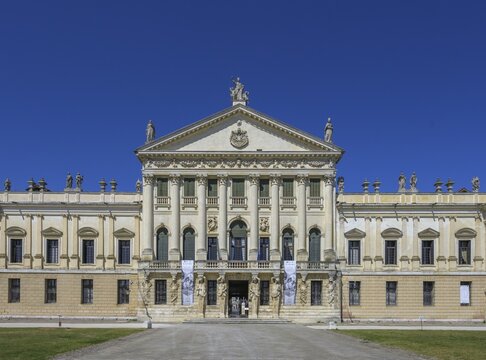 Exterior view Villa Pisani, Stra, Province of Venice, Italy