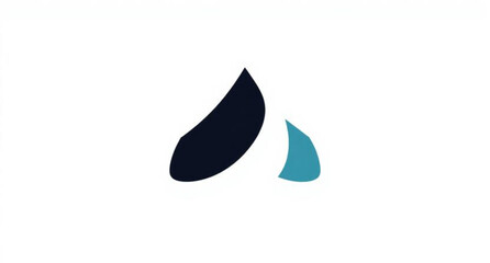 Fototapeta premium A professional set of vector illustrations featuring water drop icons and sailboat silhouettes designed for a nature or sea business logo