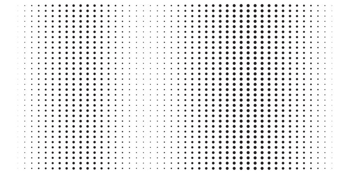 Abstract Halftone Dot Pattern with Gradient Effect.