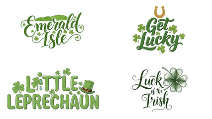 Emerald Isle Get Lucky Little LEPRECHAUN Luck of the Irish