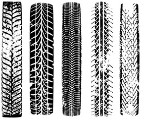 PNG rubber skid marks overlay on transparent background. Tire marks for gritty motorsport themes.