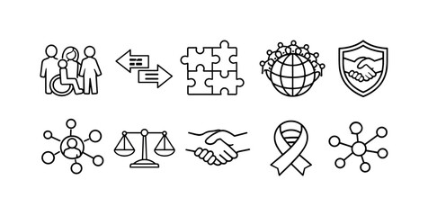 Obraz premium Cooking utensils flat icon set. Kitchen tools, cookware, flat culinary icons collection