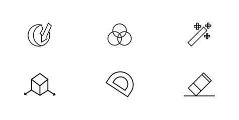 Geometric shapes and symbols