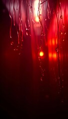 An amber canvas bled with umbra, whispers of light hinting at unseen depths, evoking potent, silent stories,  deep color,  luminous effect