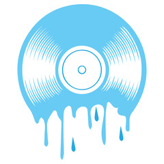 Melting Blue Vinyl